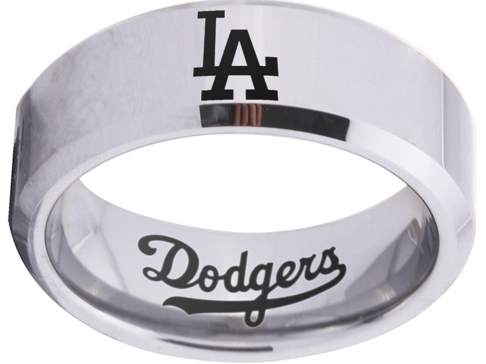 LA Dodgers Ring | Silver Wedding Ring | Sizes 4-17 – Exclusive