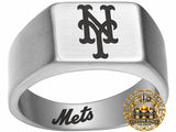 New York Mets Ring | Silver | Signet Ring