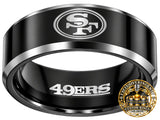 San Francisco 49ers Ring | Black & Silver