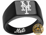 New York Mets Ring | Black | Signet Ring