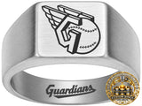 Cleveland Guardians Signet Ring | Silver | Customizable