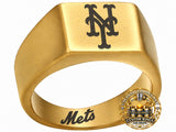 New York Mets Ring | Gold | Signet Ring