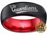 Cleveland Guardians Ring | Black & Red | Customizable