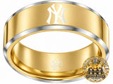 New York Yankees Ring | Gold & Silver | Customizable