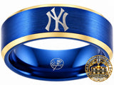 New York Yankees Ring | Blue & Gold | Customizable