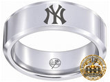 New York Yankees Ring | Silver | Customizable