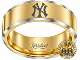 New York Yankees Ring | Gold & Silver | Customizable