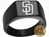 San Diego Padres Ring | Black |  Signet Ring