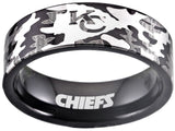 Kansas City Chiefs Ring Camouflage Ring Camo Ring logo Ring #chiefs #nfl