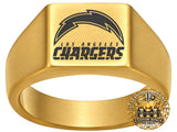 Chargers Signet Ring | Gold | Customizable
