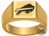 Buffalo Bills Ring | Gold Signet Ring | Customizable