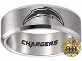 Los Angeles Chargers Ring | Silver | Customizable