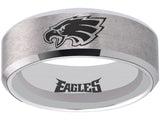 Philadelphia Eagles Ring Silver Wedding Ring #philadelphia #eagles #weddingring
