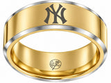 New York Yankees Ring | Gold & Silver | Customizable