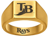 Tampa Bay Rays Ring | Gold Signet Ring | Customizable