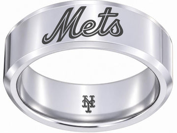 NY Mets Ring | Silver | Customizable