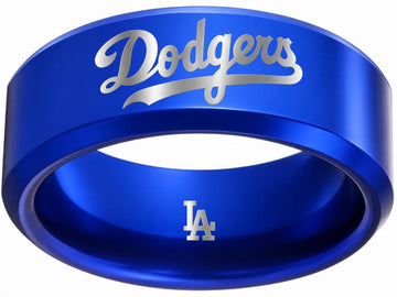 LA Dodgers Ring | Blue | Customizable
