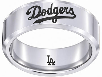 LA Dodgers Ring | Silver | Customizable