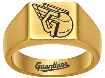 Cleveland Guardians Signet Ring | Gold | Customizable