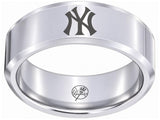 New York Yankees Ring | Silver | Customizable