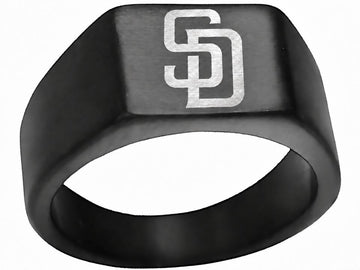 San Diego Padres Ring | Black |  Signet Ring
