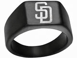 San Diego Padres Ring | Black |  Signet Ring