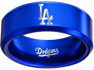 LA Dodgers Ring | Blue | Customizable