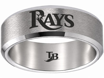 Tampa Bay Rays Ring | Silver | Customizable