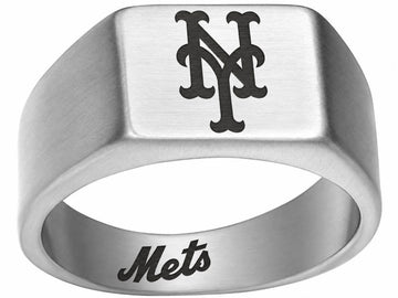 New York Mets Ring | Silver | Signet Ring