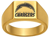 Chargers Signet Ring | Gold | Customizable