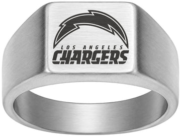 Chargers Signet Ring | Silver | Customizable