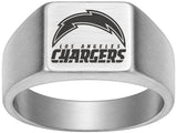 Chargers Signet Ring | Silver | Customizable