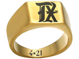 Texas Rangers Ring Gold 10mm Ring | Sizes 8-12 #texasrangers