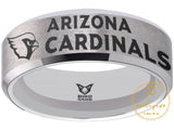 Arizona Cardinals Ring Silver Wedding Band | Sizes 6 - 13 #arizonacardinals #nfl
