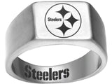 Pittsburgh Steelers Ring Silver 10mm Ring | Sizes 8-12 #pittsburgh #steelers