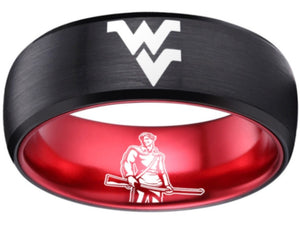 West Virginia University Ring WVU Mountaineers logo Ring #WVU #westvirginia