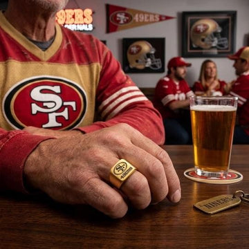 49ers Signet Ring | Gold | Customizable