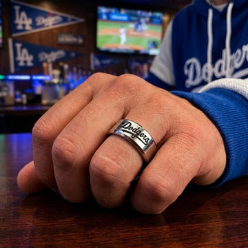 LA Dodgers Ring | Silver | Customizable