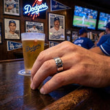 LA Dodgers Ring | Silver Wedding Ring | Customizable