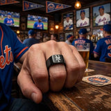 New York Mets Ring | Black | Signet Ring