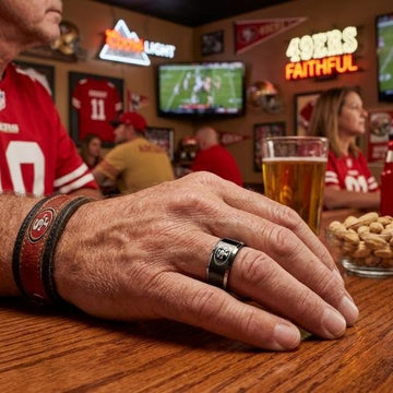 San Francisco 49ers Ring | Black & Silver