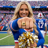 Buffalo Bills Ring | Gold Signet Ring | Customizable