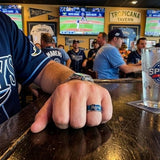 Tampa Bay Rays Ring | Blue & Silver | Customizable