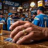 Los Angeles Chargers Ring | Gold | Customizable