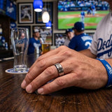 LA Dodgers Ring | Silver | Wedding Band