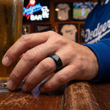 LA Dodgers Ring | Black & Blue | Customizable