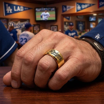LA Dodgers Ring | Gold | Wedding Band