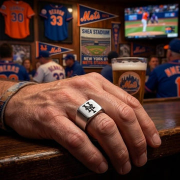 New York Mets Ring | Silver | Signet Ring