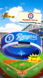 Texas Rangers Ring Championship Ring Blue & Silver Wedding Band | Sizes 4 - 17 #texasrangers #mlb