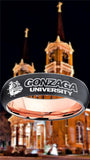 Gonzaga Bulldogs Ring Black & Rose Gold 6mm Wedding Ring Sizes 5 - 13 #gonzaga